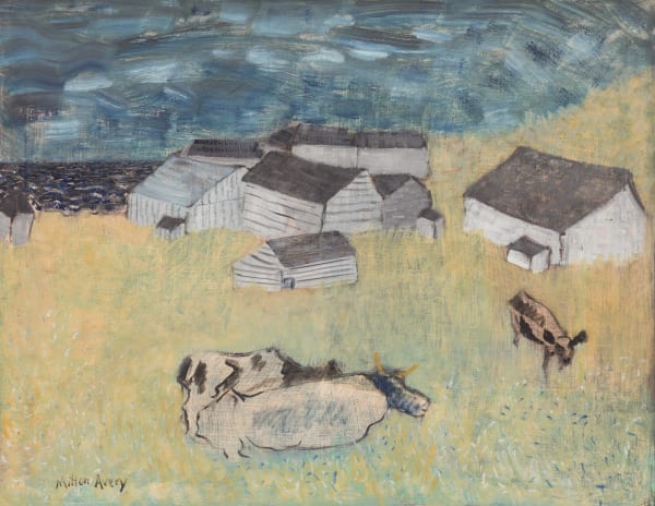 Milton Avery, Gaspé Village, 1939