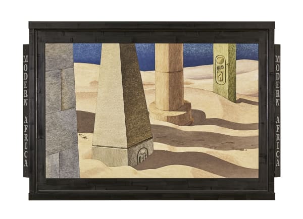 Neil Jenney, Modern Africa #1, 2015-2016