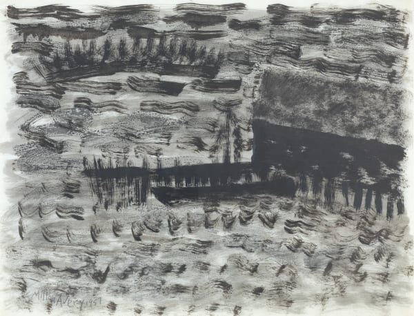 Milton Avery, Fishing Wharf, 1957