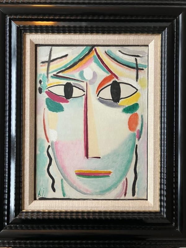 Alexej von Jawlensky, Heilandsgeschit ( Saviour's Face), 1919