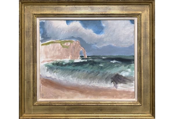 Henri Matisse, Coup de vent—Étretat, 1920