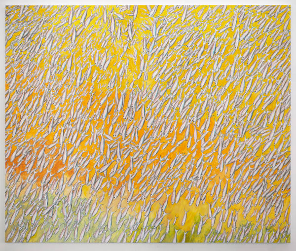 Doug Argue, Untitled (Fish School), 2022