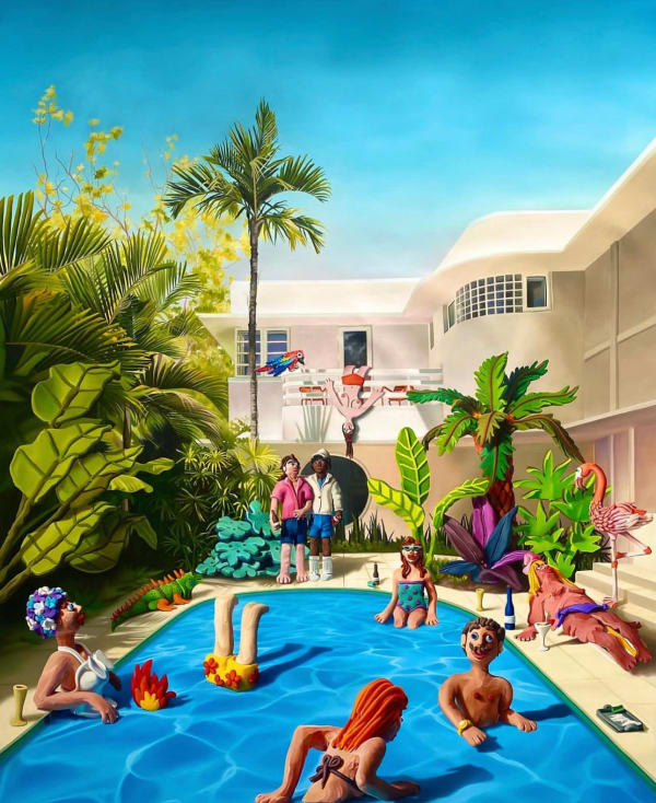 Natalia Ocerin Gomis, Miami Pool Party, 2023