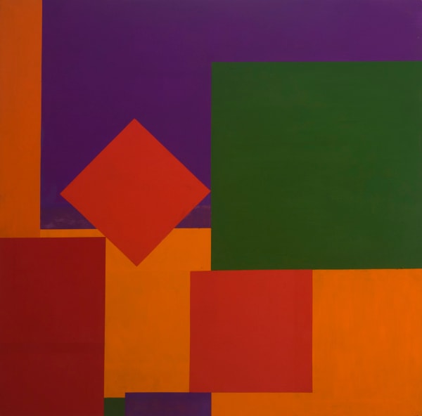 Wilhelmina Barns-Graham, Two pairs complementaries of equal amount, 1970