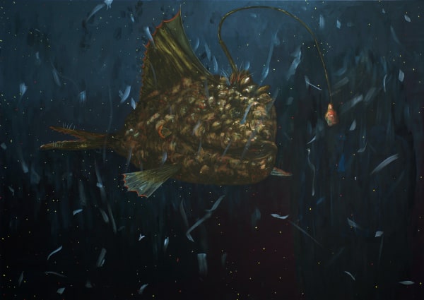 Doug Argue, Fishing Fish, 2021