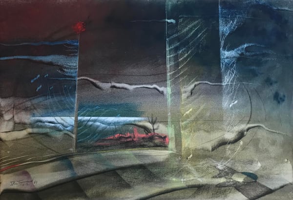 John Tunnard, Shadowed Spectra, 1966