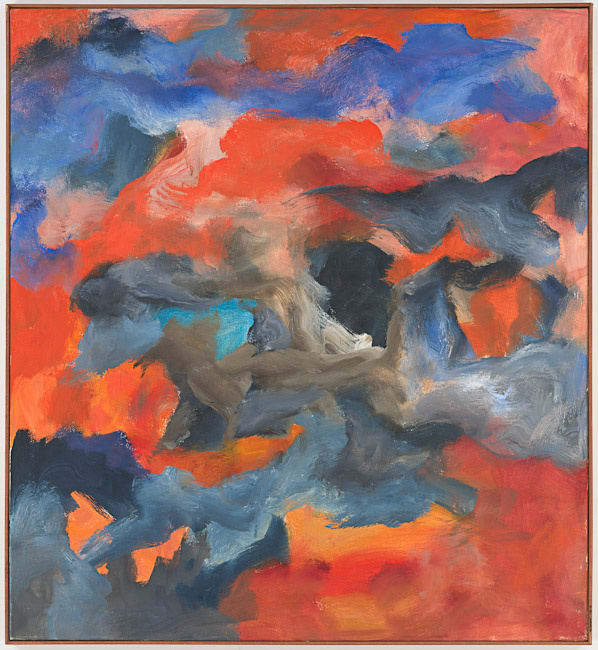 Jon Schueler, Sing Reds in Blues, 1987