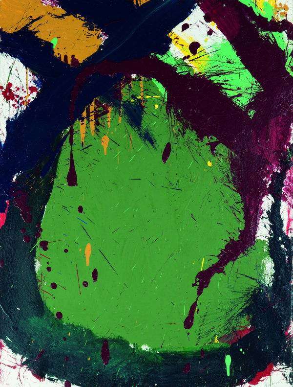 Norman Bluhm, Composition in Green, 1967