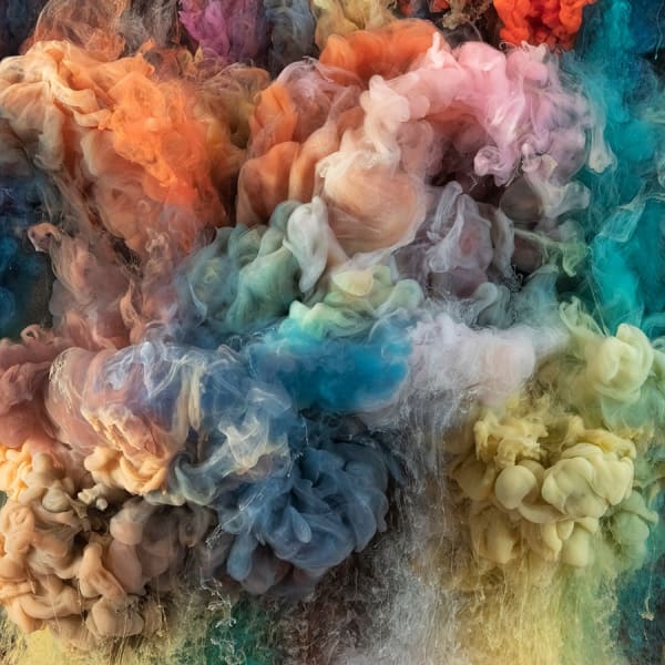 Kim Keever, Abstract 68418b, 2023