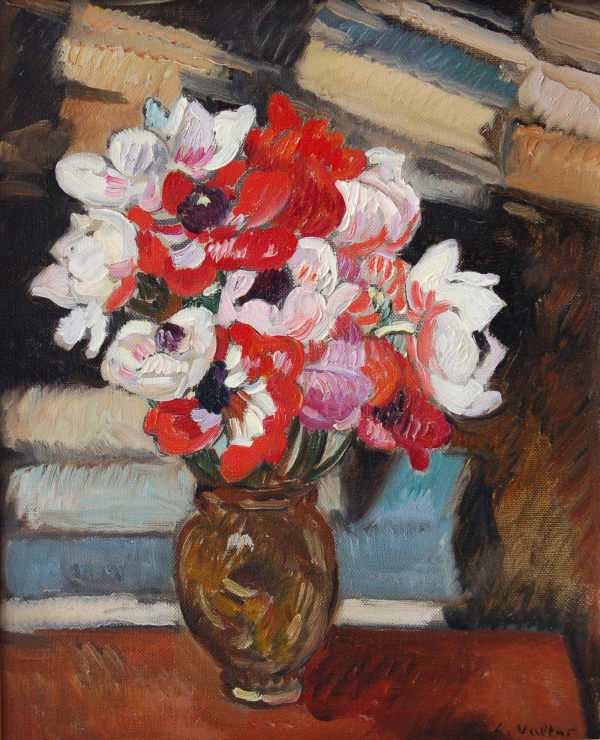Louis Valtat, Bouquet d’anemones, 1869-1952