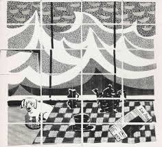 David Hockney, Breakfast with Stanley in Malibu , 1989/1994