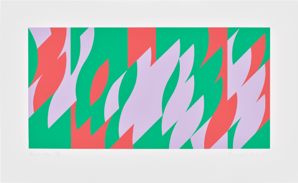 Bridget Riley, About Lilac, 2007