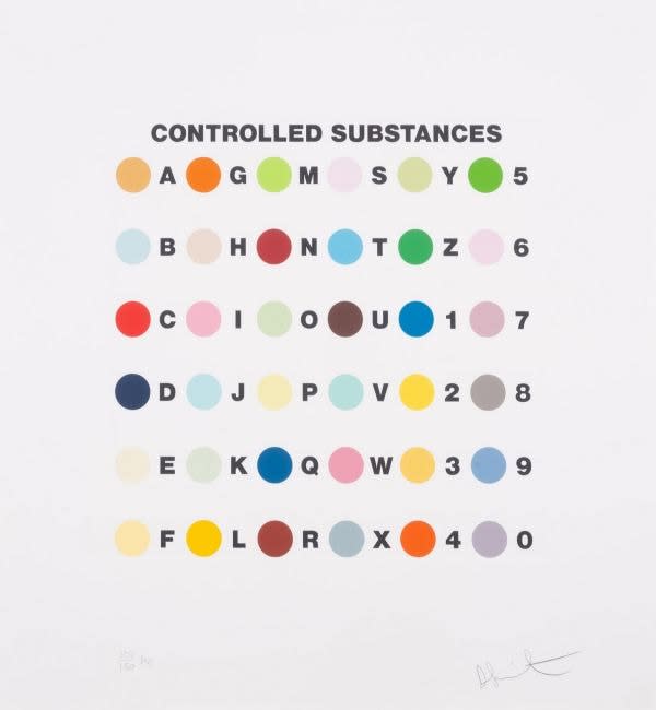 Damien Hirst - Controlled Substances Key Spot , 2011