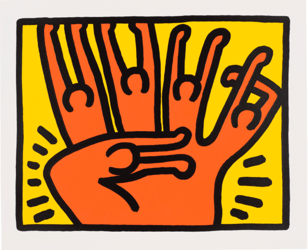 Keith Haring - Pop Shop VI , 1989