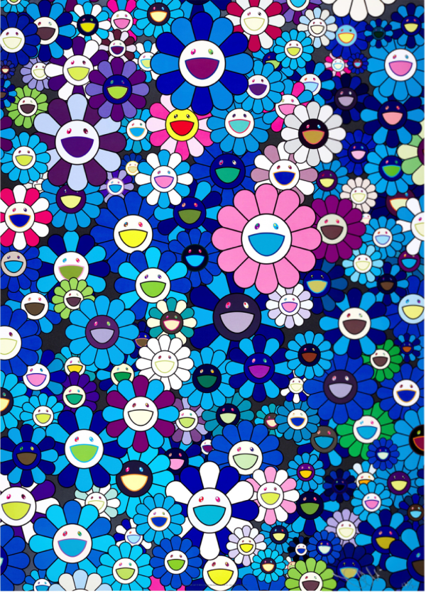 Takashi Murakami, An Homage to IKB 1957 B - 2012, 2012