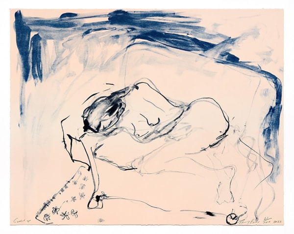 Tracey Emin, Curled Up, from Greenpeace 50 Years Print Portfolio, 2022