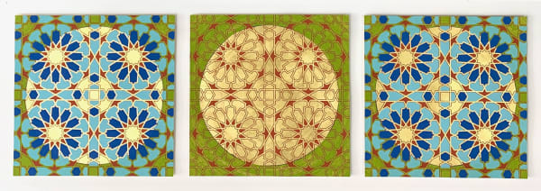 Natasha Kumar, Girih Rasa Triptych I