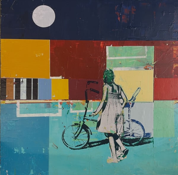 Dan Parry Jones, Chopper Bike and Moon