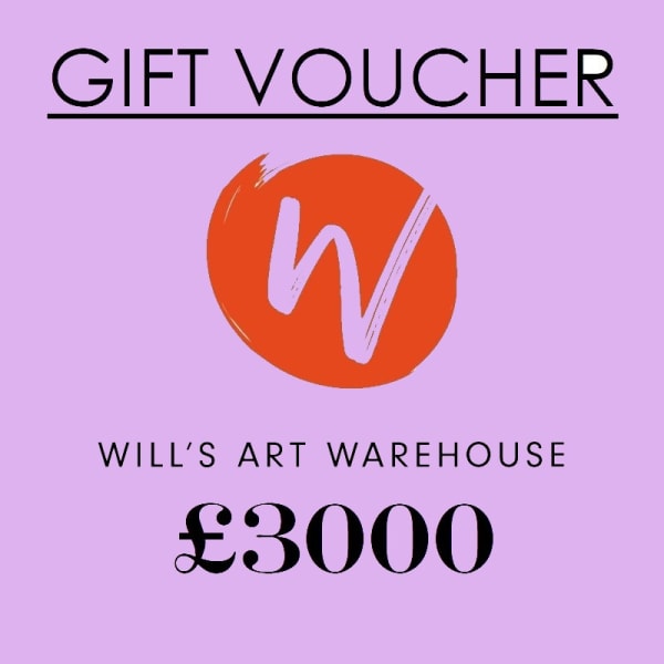 Wills Art Warehouse, GIFT VOUCHER £3000