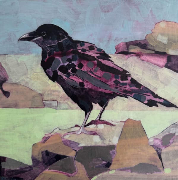 Christopher Rainham, Crow, ordering its black feathers