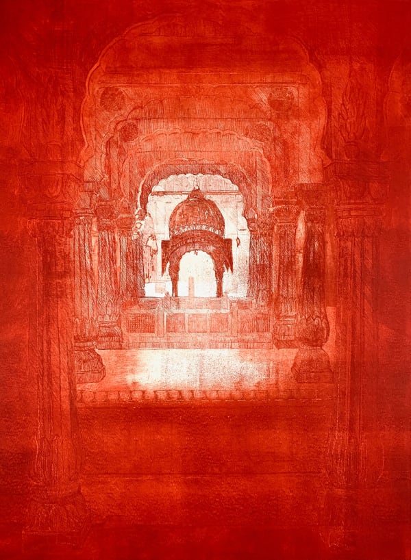 Natasha Kumar, Royal Chhatris - Hinglu I - Cinnabar