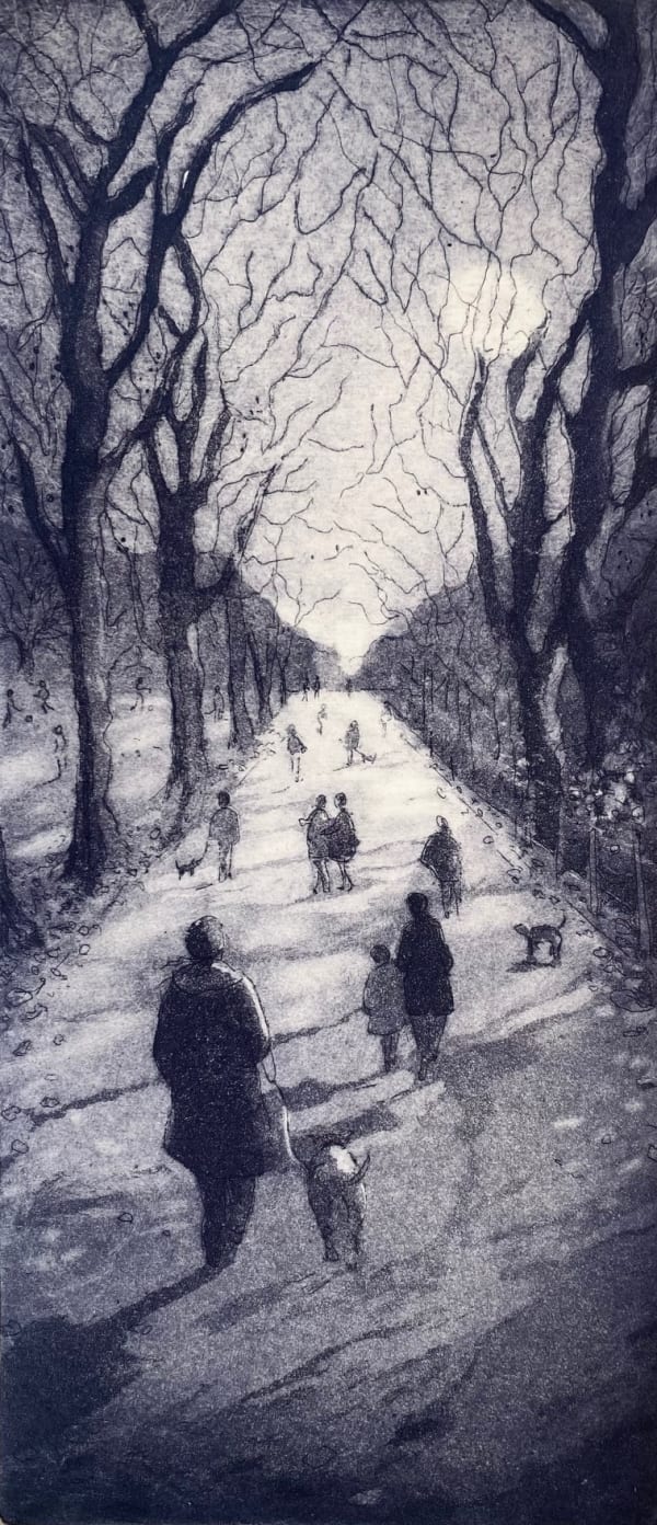 Rebecca Denton, Winter Walk Regent's Park