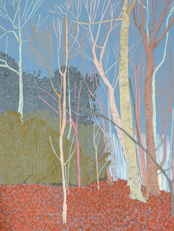 Drawings - Clare Halifax, Winter Walk ii