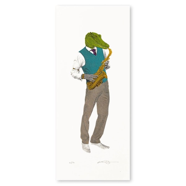 Kerry Eggleton, The Aligator on Sax