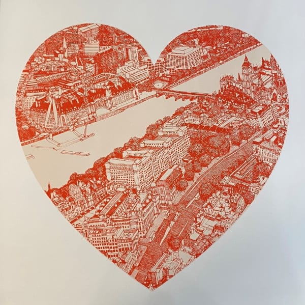 Clare Halifax, A London Love - Red