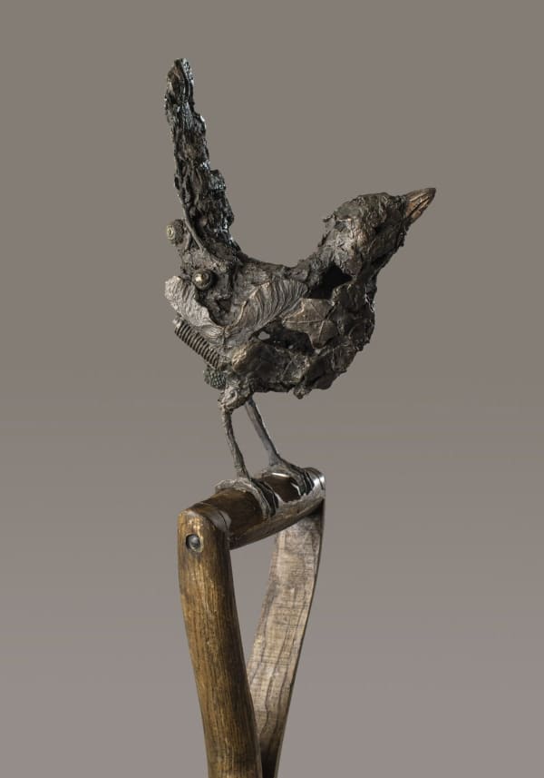 Olivia Ferrier, Black Bird on a Fork 3/16