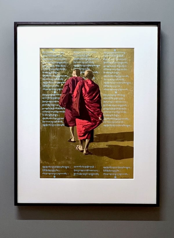 Natasha Kumar, Charika Lungta I with Prayer Flag
