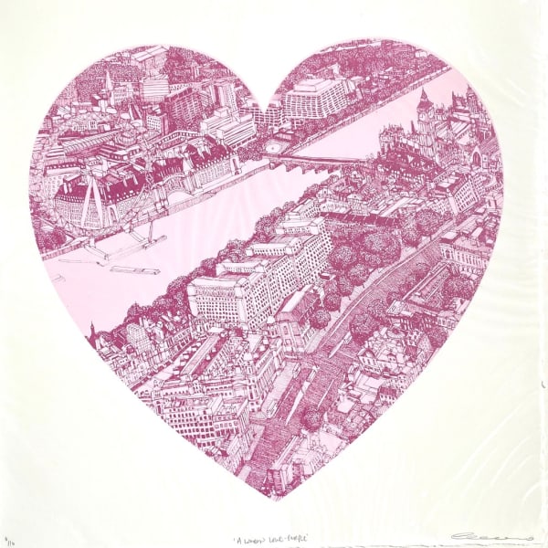Clare Halifax, A London Love - Purple