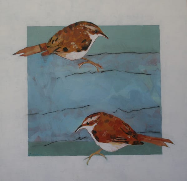 Christopher Rainham, Two Treecreepers