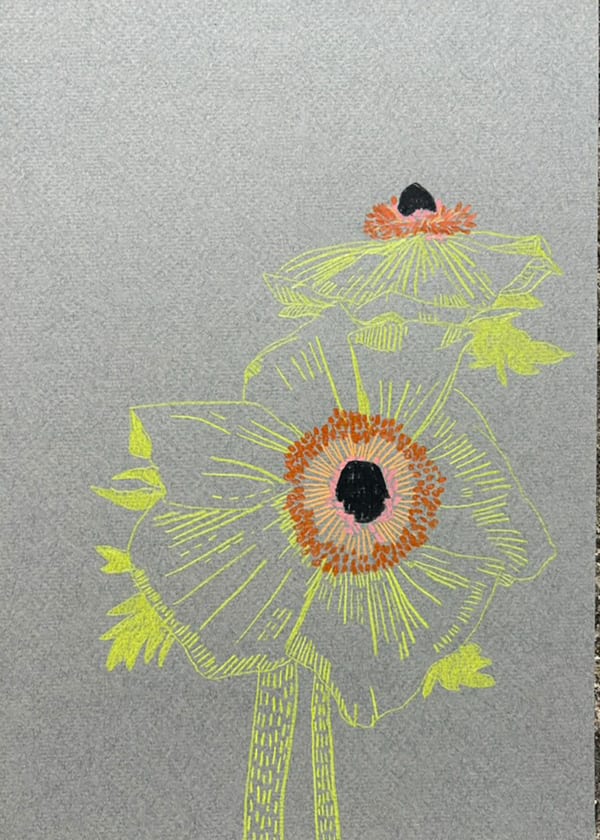 Drawings - Clare Halifax, Spring Bouquet xi