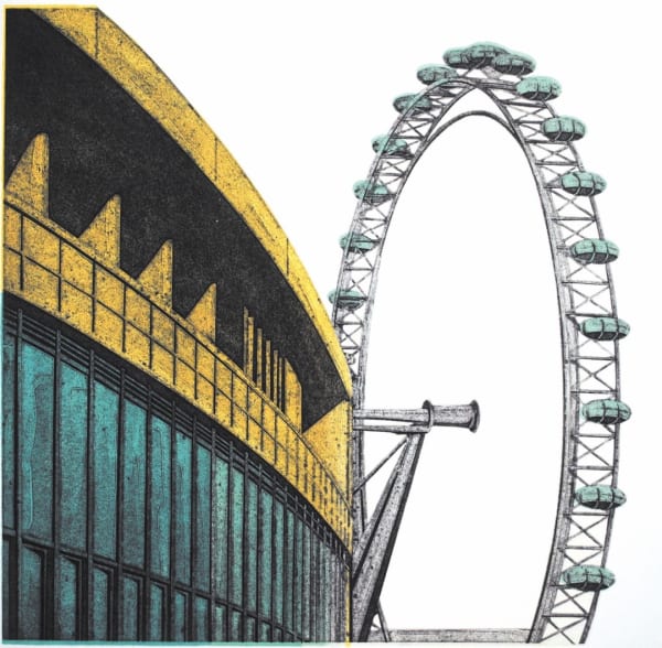 Barry Goodman, Southbank Collagraph
