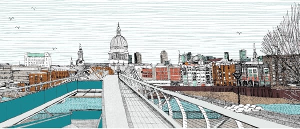 Clare Halifax, Millennium to St Paul's