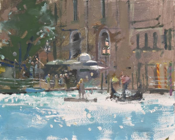 Richard Pikesley, Water Traffic, Grand Canal