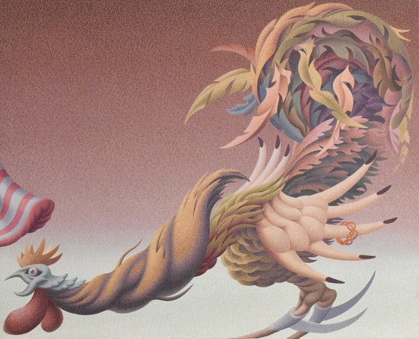 Henry Orlik, THE COCKEREL - Ltd Edition Print