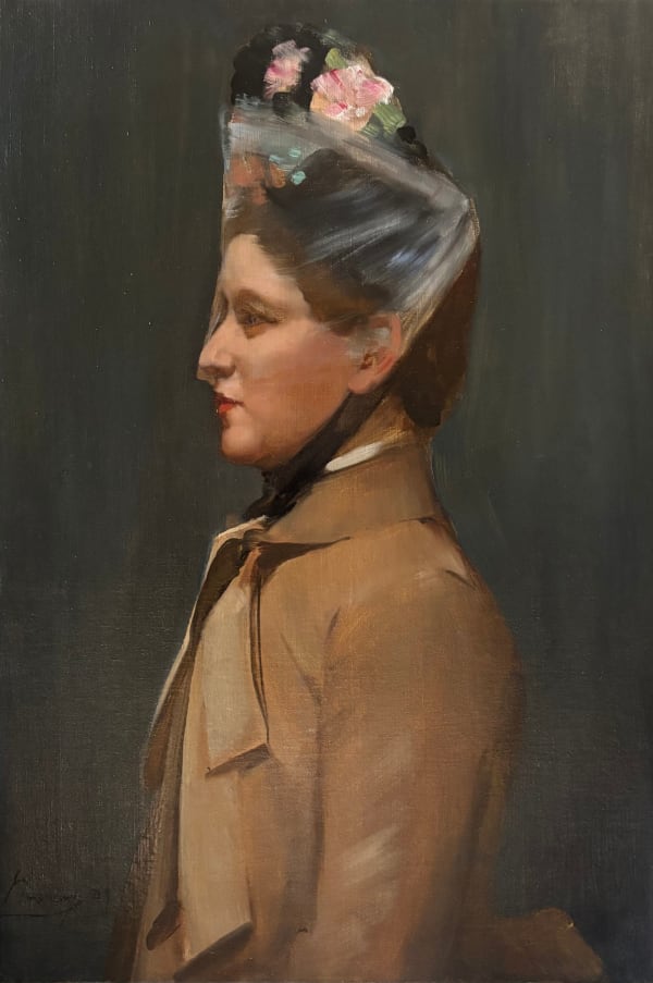 John Lavery, Miss Kate Gentles, 1889