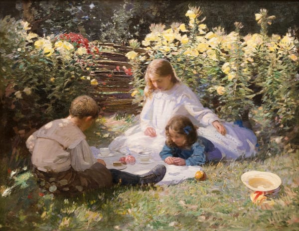 Harry Watson, The Garden Party, c.1913