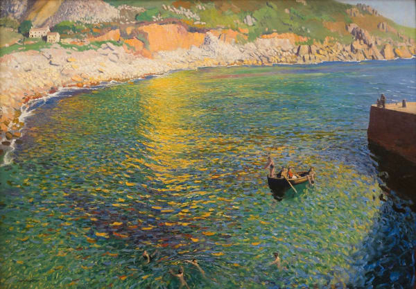 Laura Knight, Lamorna Cove, c.1919