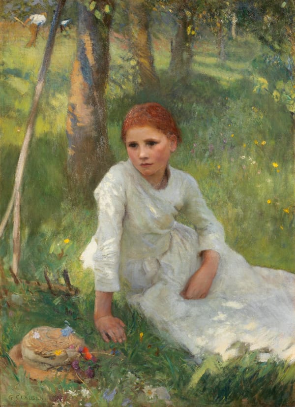 Sir George Clausen, Noon in the Hayfield, 1897-98
