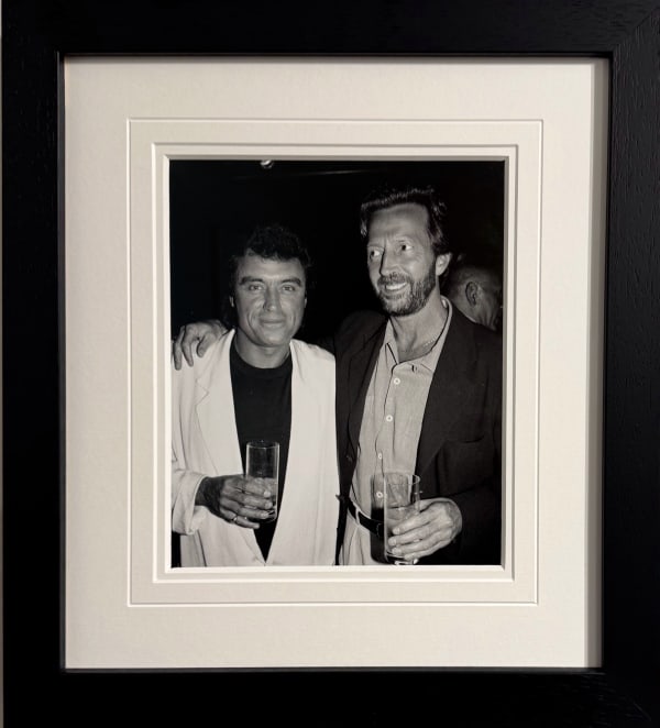 Richard Young, IAN McSHANE AND ERIC CLAPTON, LANGAN'S BRASSERIE, 1980