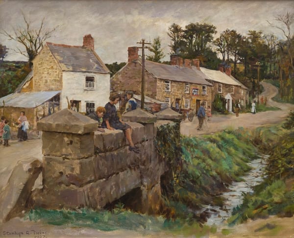 Stanhope Alexander Forbes, The Old Bridge of Relubbus, 1927