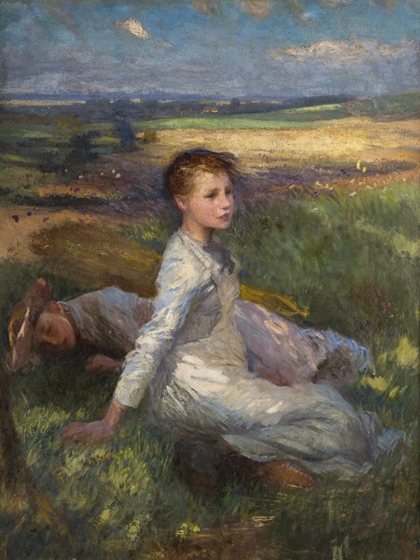 Sir George Clausen, Summer in the Fields, late 1890s