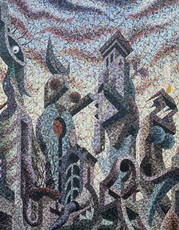 Henry Orlik, THE EYE ON NEW YORK, c.1981-5