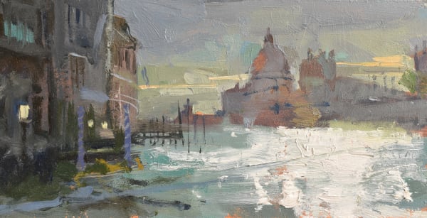 Richard Pikesley, Grand Canal And Salute, Early Morning