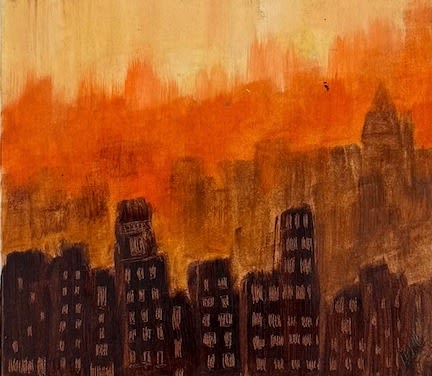 Diana Neale, City At Night 1