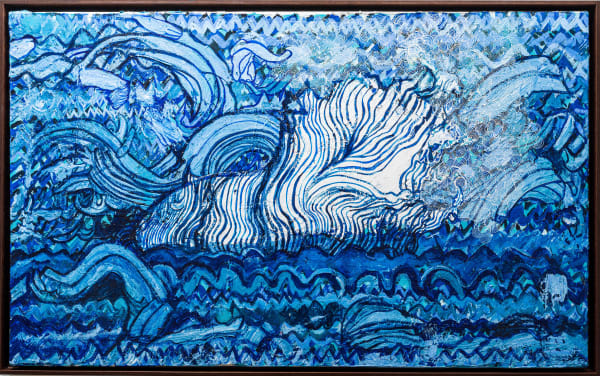 Leopoldo Goût, Red wave, 2024