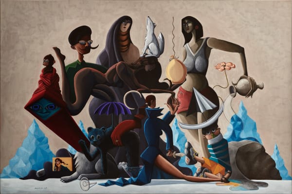 Ashkon Haidari, The Two Sisters, 2023